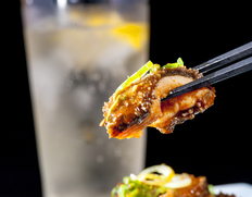 市房食堂特製 『国産牛のやわらか黒ホルモン』 約80g×10パック ※冷凍