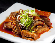 市房食堂特製『国産牛のやわらか黒ホルモン』 約80g×15パック ※冷凍