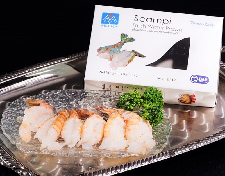 オニテナガエビ 養殖 1箱 約454ｇ 目安として12尾 冷凍 豊洲市場ドットコム