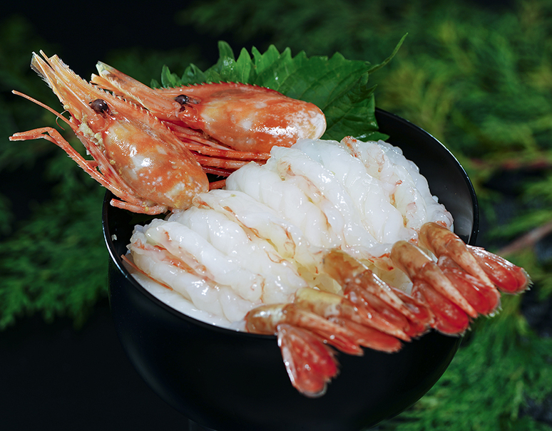 お刺身ボタン海老 開き ロシア産ボタン海老のむき身 業務用 頭付 ブランチ済み 2パックセット 合計 尾 600g 冷凍 豊洲市場ドットコム