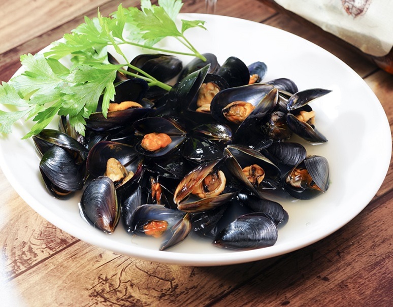 酒蒸し貝セット あさり 愛知県産 約500g ムール貝 青森県産 500g 計1kg 冷蔵 三清 豊洲市場ドットコム