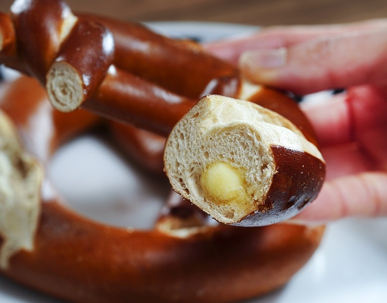 冷凍プレッツェルのレシピ